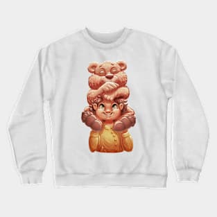 baby and bear Crewneck Sweatshirt